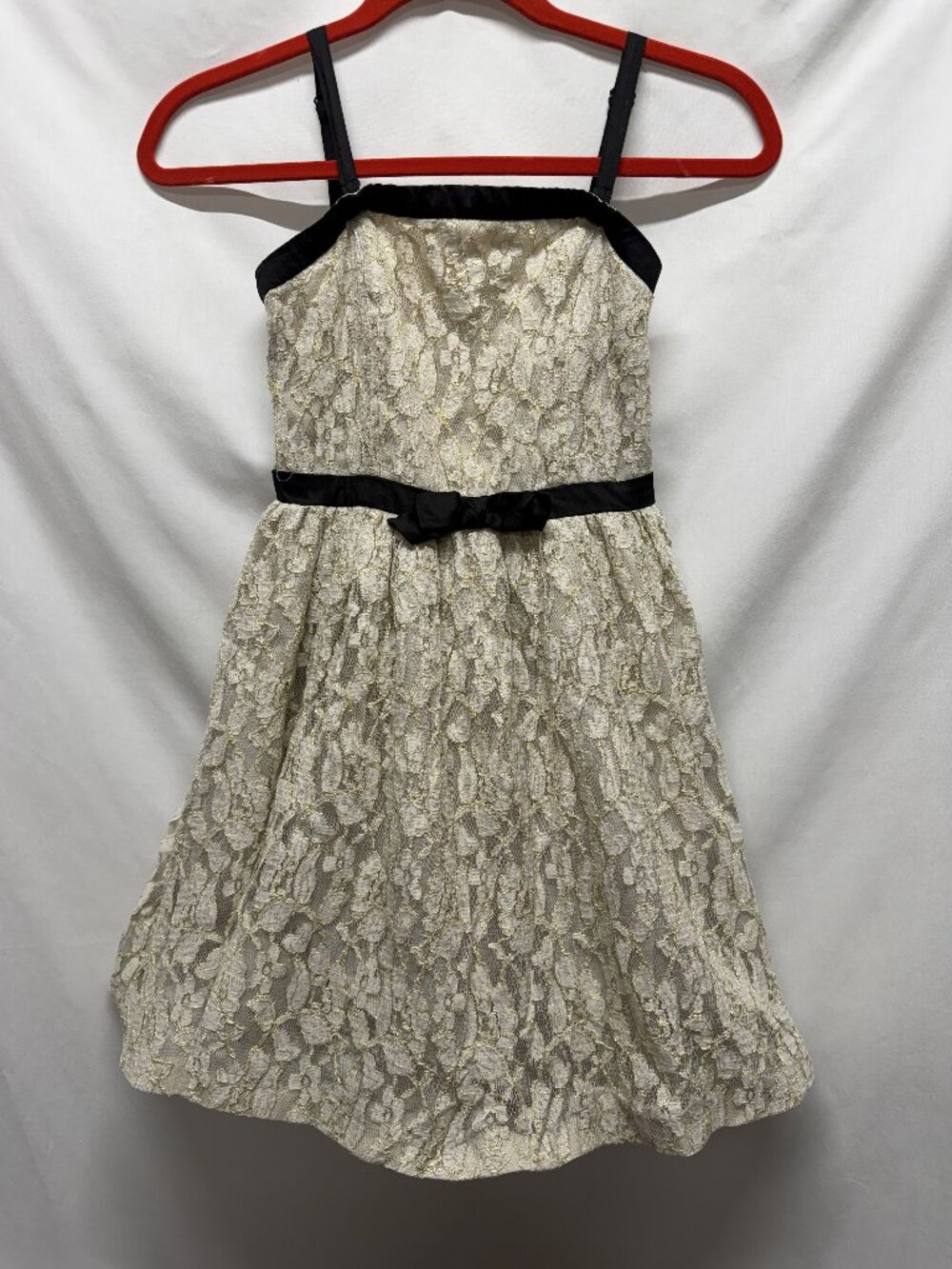 johnny b Dress Girl's 11-12Y Lace Cotton Underskirt